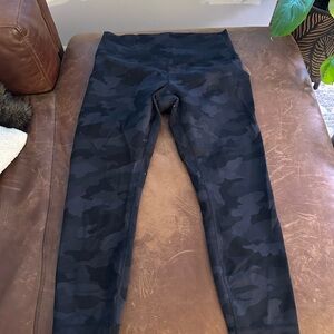 Black Camouflage Leggings